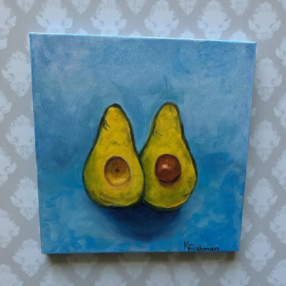 NEW ORIGINAL ART BY ME ‘AWESOME AVOCADOS’